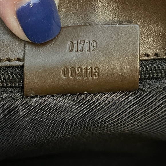 GUCCI Vintage Jackie Bardot Cloth & Leather Trimmed Bag - Picture 8 of 16